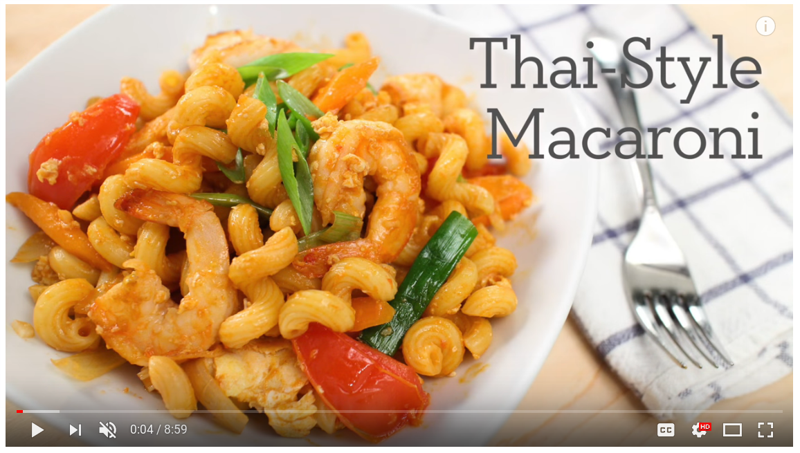 cooking on YouTube
