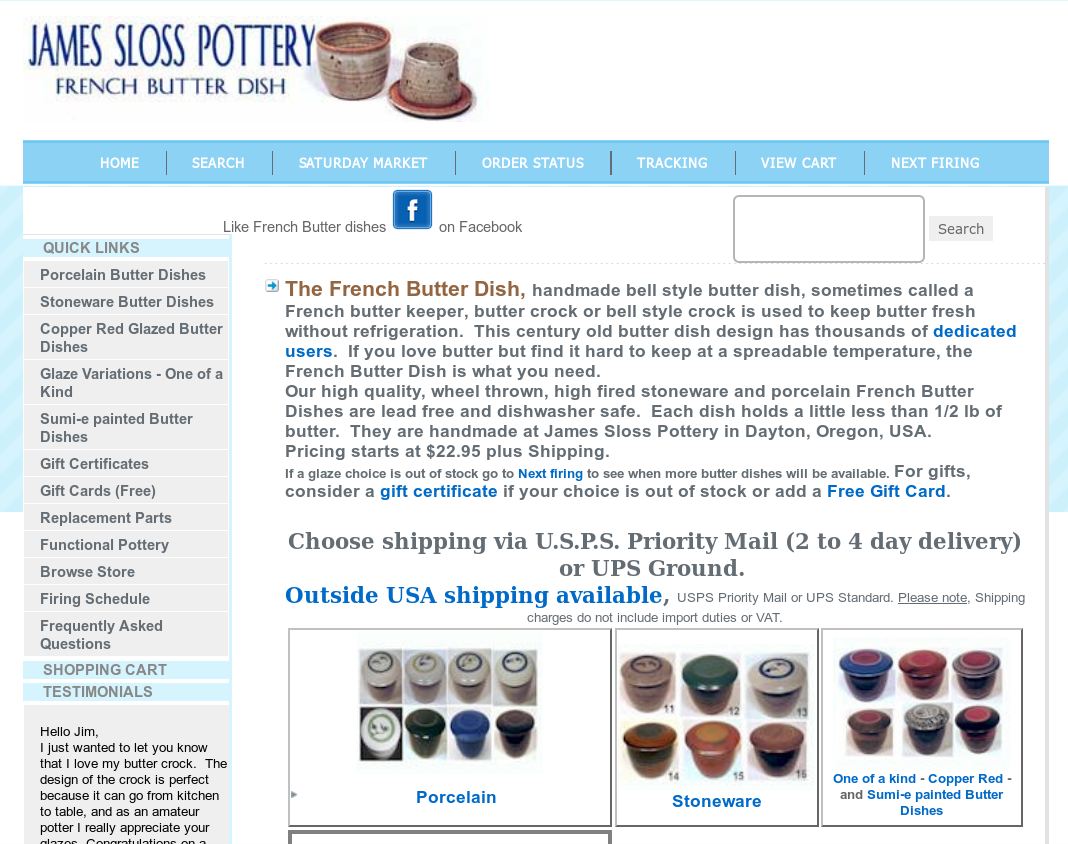 butter dish online store