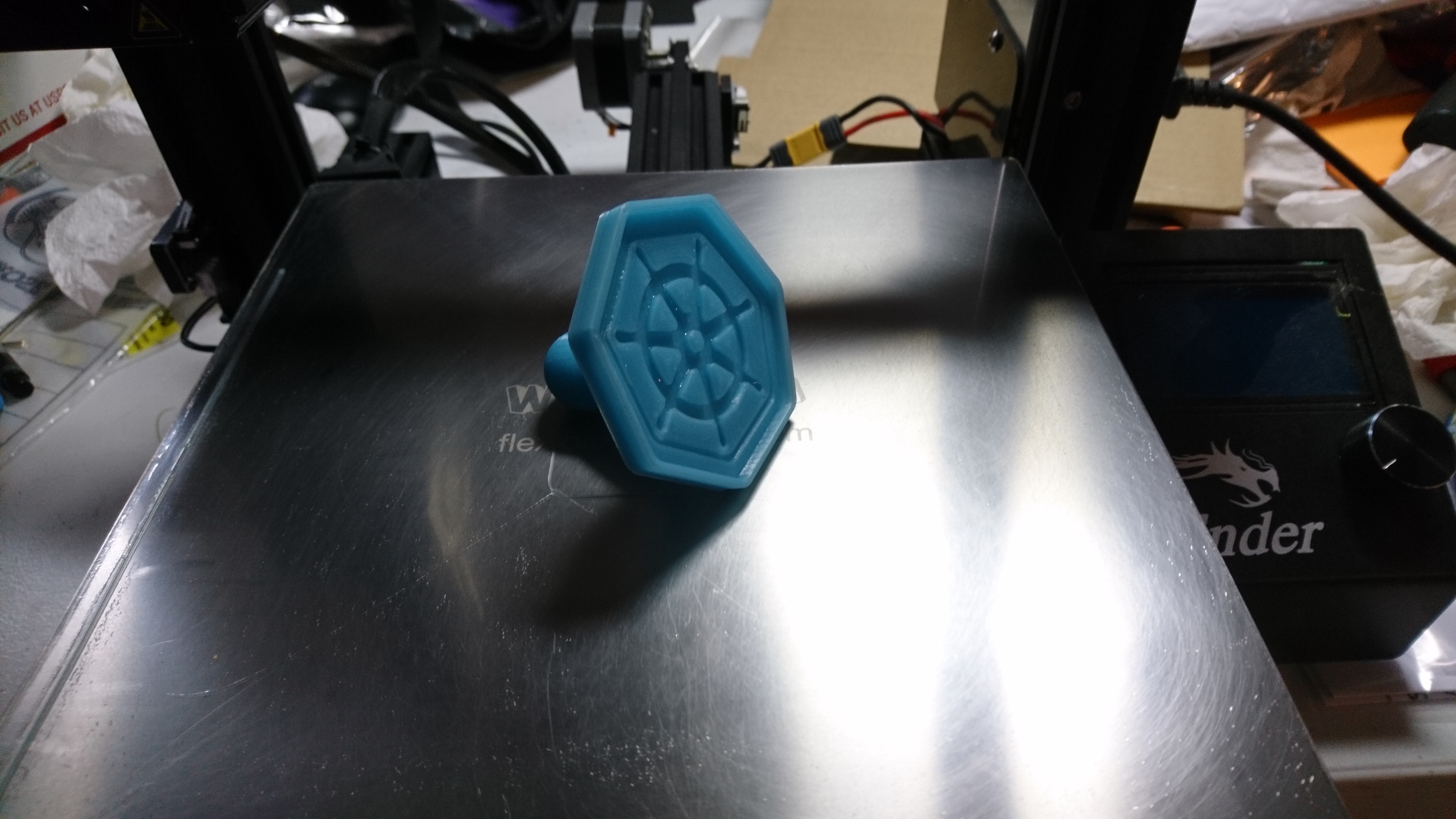 3d printed cookie press on 3D printer