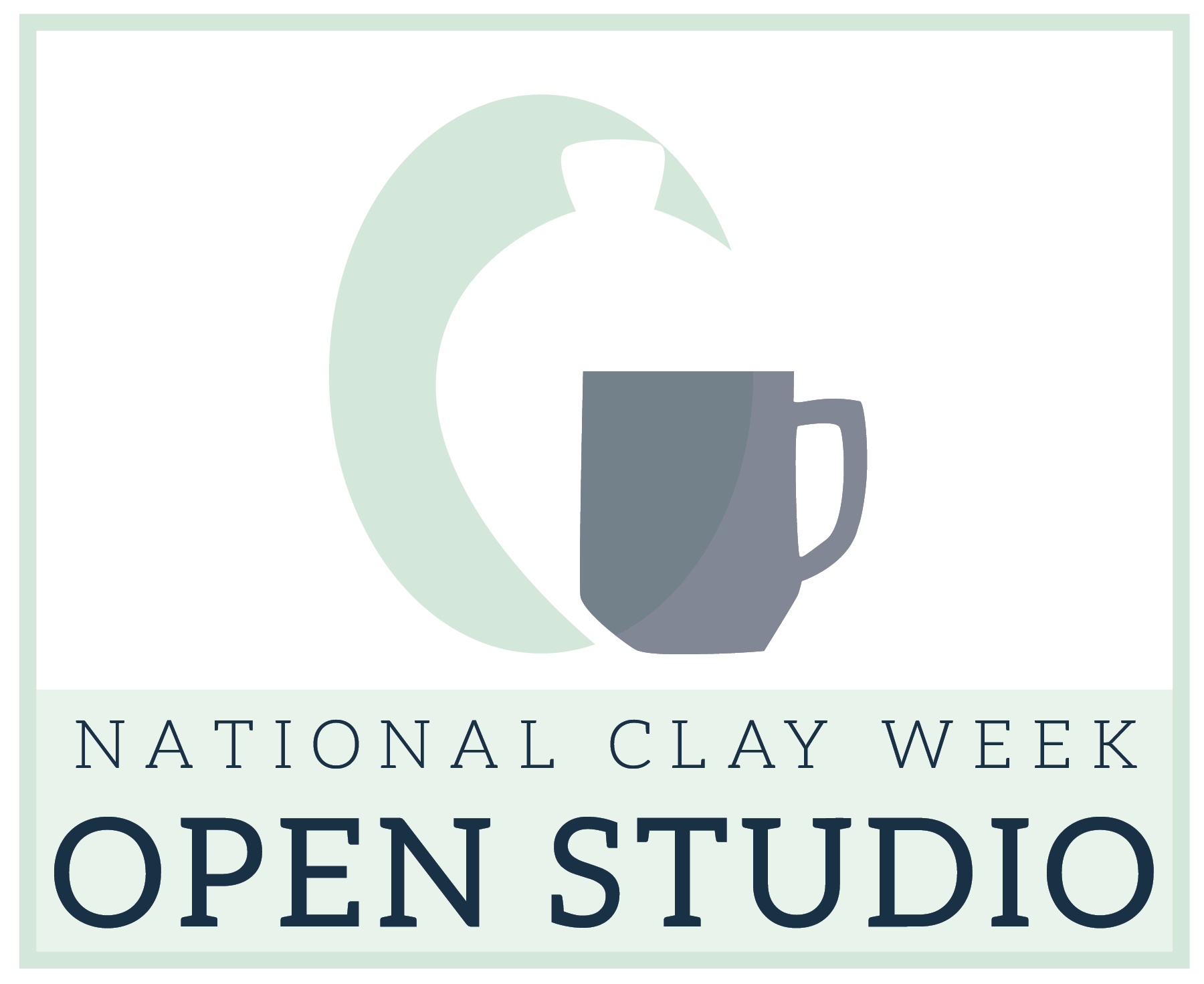 national clay week logo