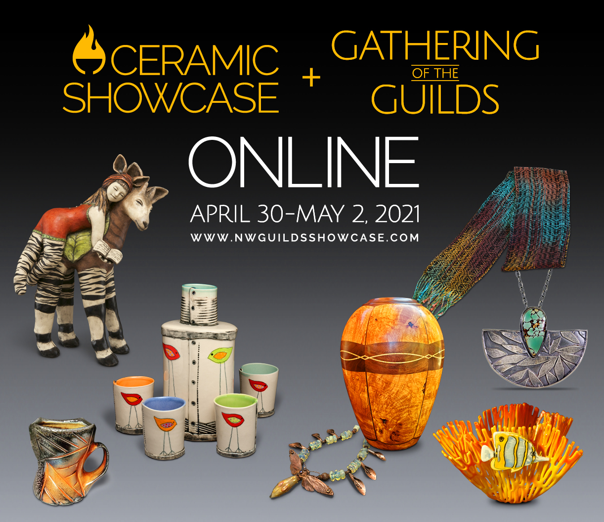 ceramic showcase and GOTG advertisement